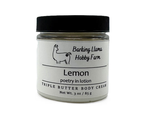 BODY CREAM - LEMON