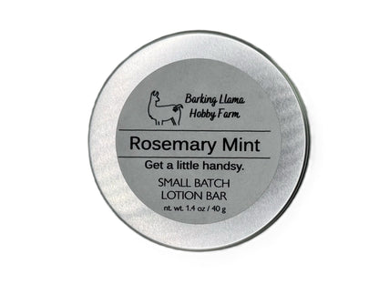 LOTION BAR - BRITNEY SPEARSMINT (ROSEMARY MINT)