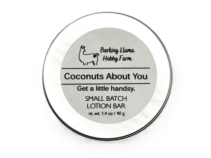 LOTION BAR - COCONUTS ABOUT YOU